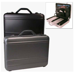 Bond Street Ltd Bond Street 416024CHA Tech-Rite Slim 4 in. Aluminum Laptop Attache