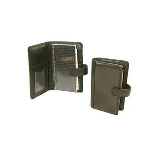 Bond Street Ltd 'Hunter' Leather Tab-Close Pocket Multi Feature Wallet