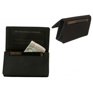 Bond Street Ltd Bond Street 969061BLK Bond Street MicroFiber Business Card Case with Gusset in Black