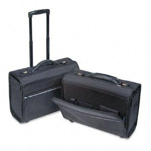 Bond Street, Ltd. 466113BLK - Computer/Catalog Case, Nylon, 19-3/4 x 8-1/2 x 14-1/2, Black