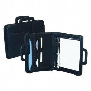 Bond Street 540019BLK Zip-Around Ring Binder Portfolio BND BND540019BLK