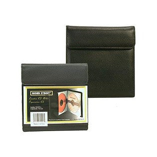 Bond Street Ltd  Premium Leather CD DVD Holder Portable Case