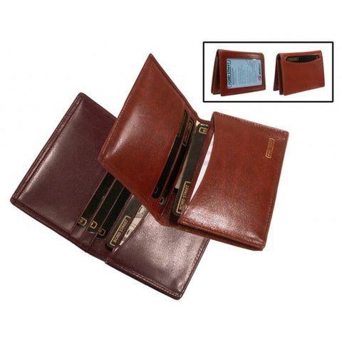 Bond Street Cordoba Leather Card Case-840064BUR