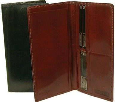 Bond Street Italian Leather Breast Pocket Secretary Wallet